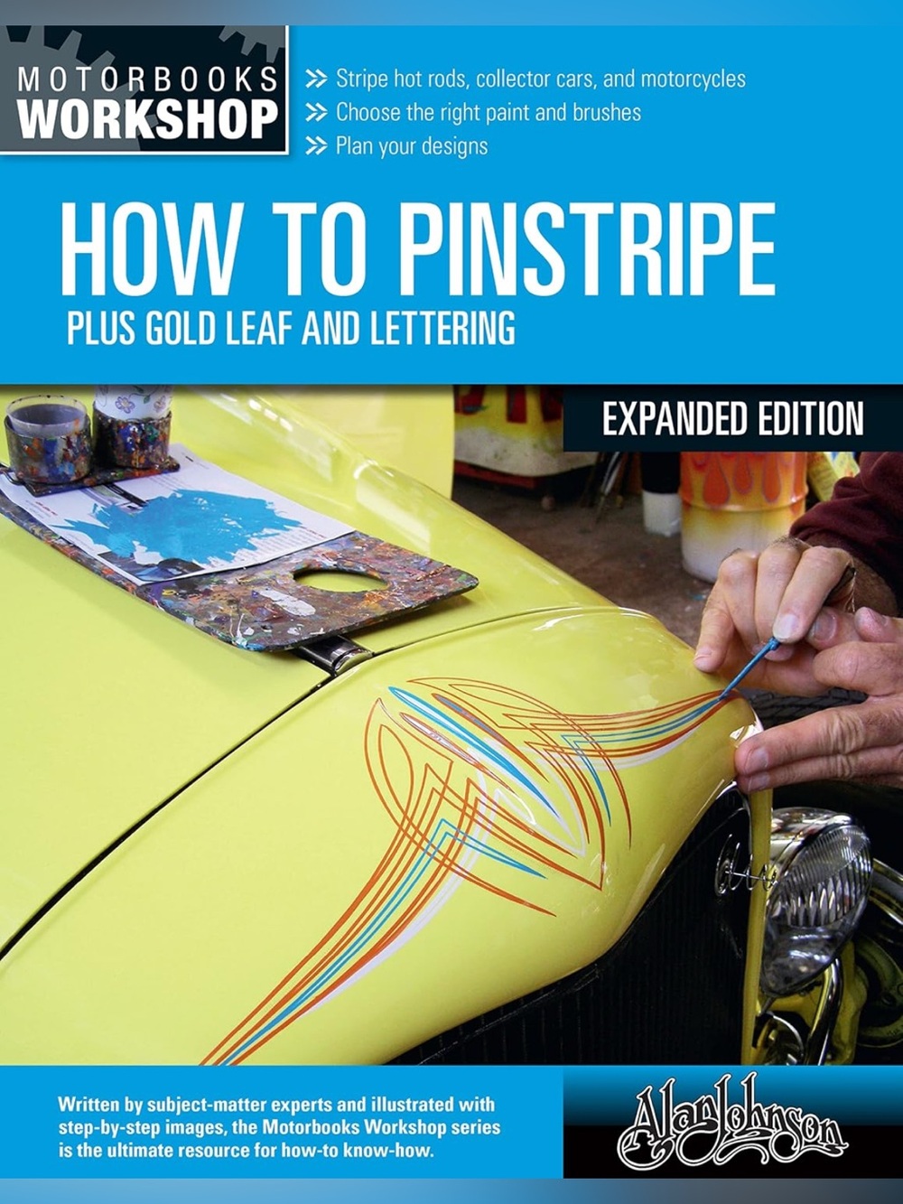 How to Pinstripe Plus Gold Leaf and Lettering -